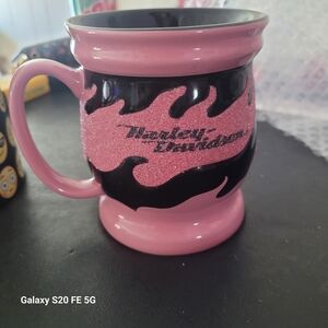 Harley-Davidson Pink and Black Mug